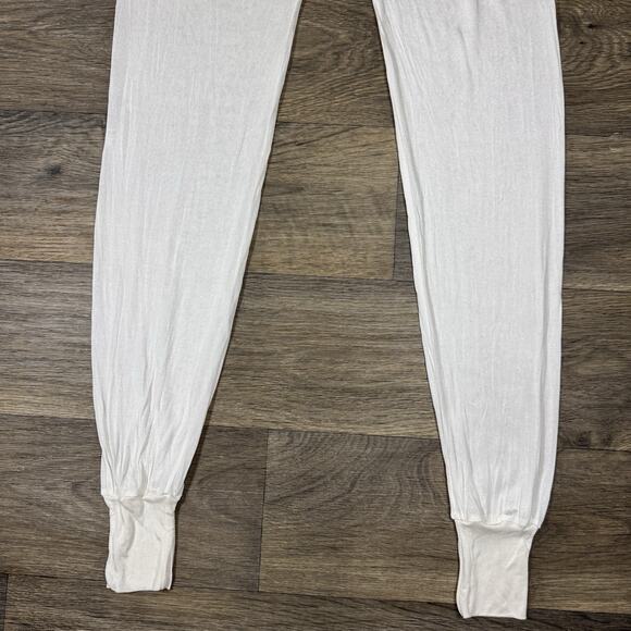 Vintage SportSilks 100% Silk Baselayer Leggings White Mens - Size L - Picture 10 of 10